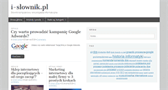 Desktop Screenshot of katalog.i-slownik.pl