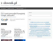 Tablet Screenshot of katalog.i-slownik.pl